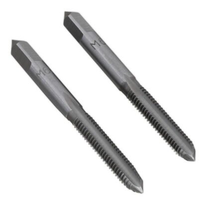 Sealey Taper & Plug Tap Set M6 x 1mm 2pc (5054511600322) TSM6