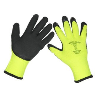 Sealey Worksafe® Thermal Super Grip Gloves, Large - Pack of 6 Pairs (5055257203488) TSP126/6