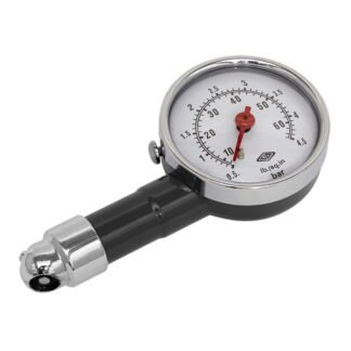 Sealey Tyre Pressure Gauge Dial Type 0- 4.5bar(0- 60psi) (5054511674934) TST/PG97