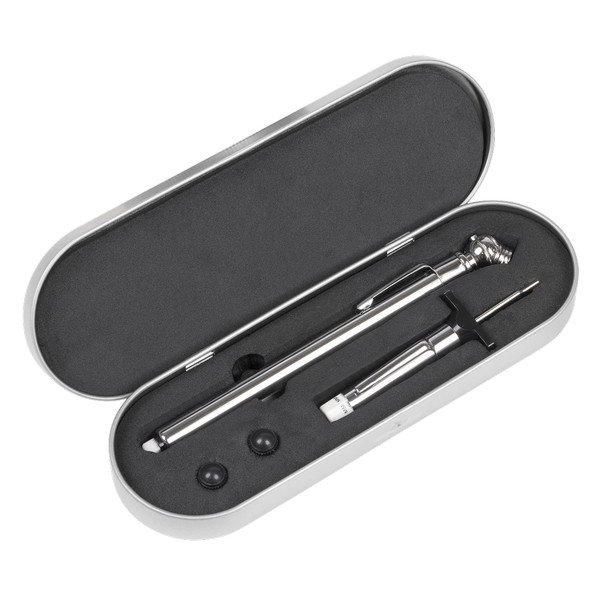 Sealey Tyre Pressure & Tread Depth Gauge Set 2pc (5054630497858) TST/PGT