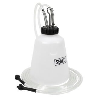 Sealey High Flow Twin Pipe Brake Bleed Bottle 2L (5054630305139) VS0218