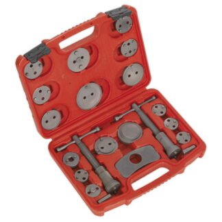 Sealey Brake Piston Wind- Back Tool Kit 21pc (5024209783767) VS0282