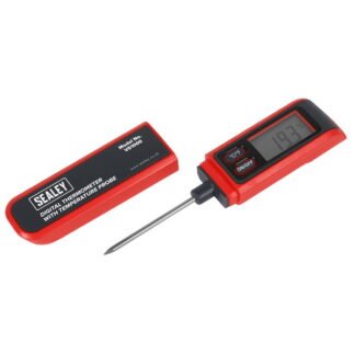Sealey Digital Thermometer with Temperature Probe (5054630522062) VS1000