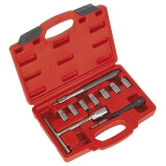 Sealey Diesel Injector Seat Cleaner Set 10pc (5051747443389) VS2055