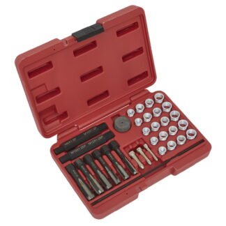 Sealey Glow Plug Thread Repair Set 33pc (5051747630758) VS311