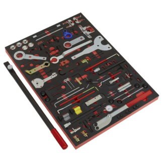 Sealey Diesel/Petrol Master Timing Tool Kit for VAG 59pc - Belt/Chain Drive (5054630022753) VS5100MK