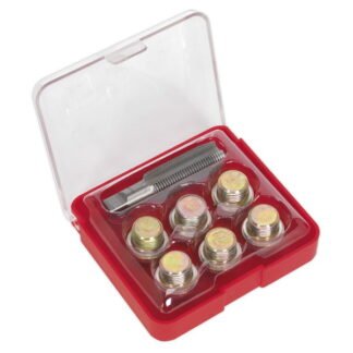 Sealey Oil Drain Plug Thread Repair Set M17 (5051747779754) VS617