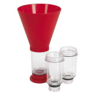 Sealey Engine Oil Funnel 4pc - BMW/Fiat/Ford/Mazda/Mercedes/Toyota/Lexus/VAG (5051747909991) VS7101