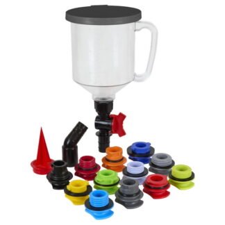 Sealey Master Engine Oil Funnel Filling Kit 15pc (5054630463624) VS7107