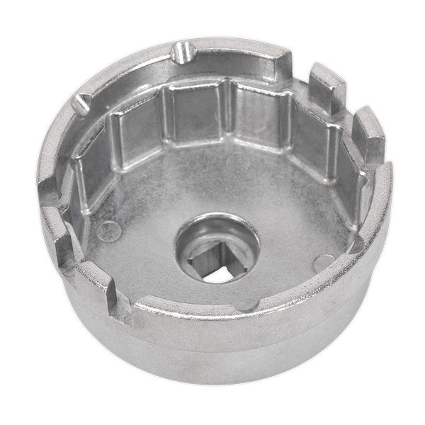 Sealey Oil Filter Cap Wrench for Toyota 64.5mm x 14 Flutes (5051747699816) VS7111