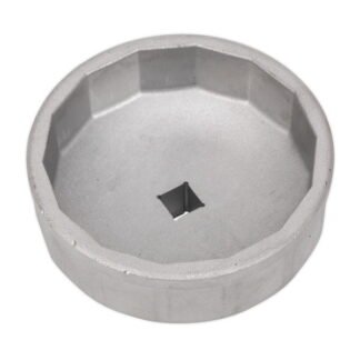 Sealey Oil Filter Cap Wrench for Mercedes 74.5mm x 14 Flutes (5051747699809) VS7113