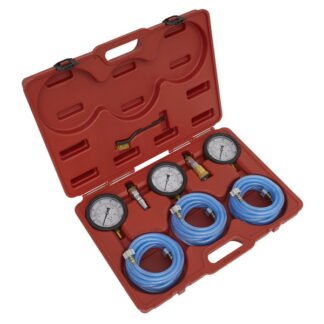 Sealey Air Brake Test Gauge Set for Commercial Vehicles (5051747739802) VS932