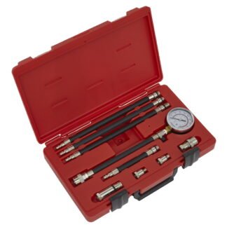 Sealey Petrol Engine Compression Test Kit 10pc (5024209869058) VSE206