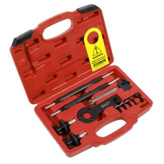 Sealey Petrol Engine Timing Tool Kit - for Alfa Romeo, Fiat, Lancia 1.2, 1.4 16v, 1.4 T- Jet - Belt Drive (5054630206993) VSE2511A