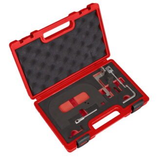 Sealey Petrol Engine Timing Tool Kit - for Renault 1.4/1.6/1.8/2.0 K4J/K4M/F4P/F4R(t) - Belt Drive (5054630436802) VSE5071A