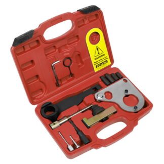 Sealey Diesel Engine Timing Tool Kit for Renault, Mercedes, Nissan, GM 1.6D/2.0/2.3dCi/CDTi - Chain Drive (5054630177613) VSE5086A
