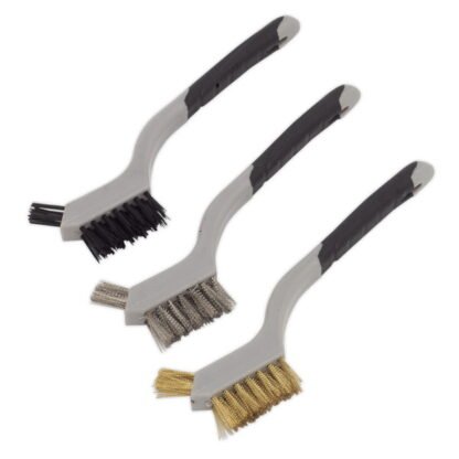 Sealey Miniature Wire Brush Set 3pc (5051747509351) WB100