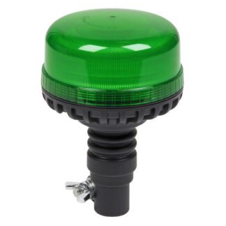 Sealey Warning Beacon with Flexible Spigot Fixing SMD LED 12/24V - Green (5054630047176) WB955LEDG