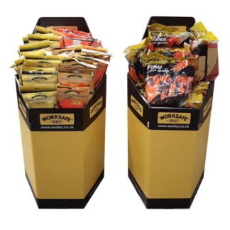 Sealey Worksafe® Dump Bin - Hi- Vis Waistcoats (5054511984590) WDBHV1