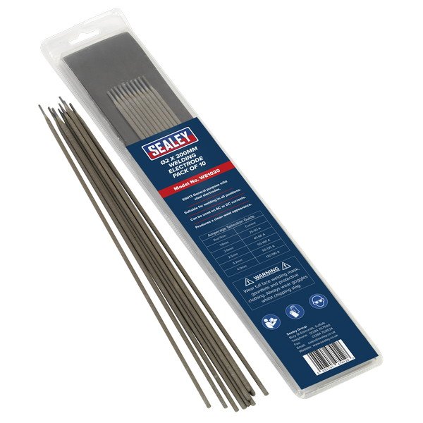 Sealey Welding Electrode 2 x 300mm - Pack of 10 (5051747479128) WE1020