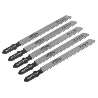 Sealey Worksafe® Jigsaw Blade for Metal 75mm 12tpi - Pack of 5 (5055257205239) WJT101A