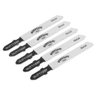 Sealey Worksafe® Jigsaw Blade for Metal 55mm 12tpi - Pack of 5 (5055257205277) WJT118BF