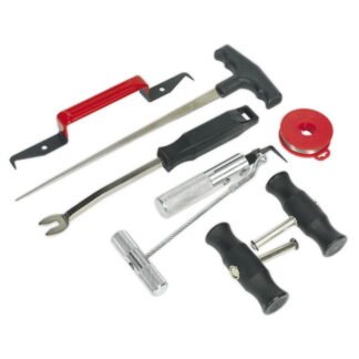 Sealey Windscreen Removal Tool Kit 7pc (5024209288149) WK3