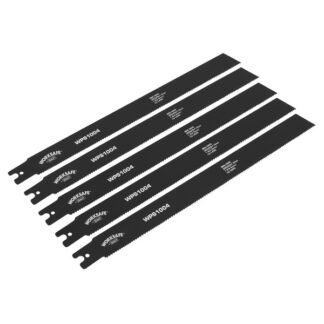 Sealey Worksafe® Pipe Saw Blade 300 x 25 x 1mm 10- 14tpi - Pack of 5 (5055257208223) WPS1004