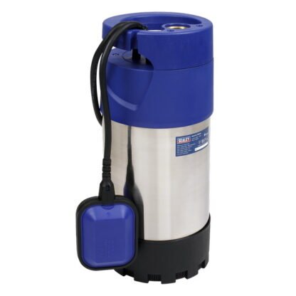 Sealey Submersible Stainless Water Pump Automatic 92L/min 40m Head 230V (5051747868656) WPS92A