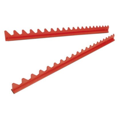Sealey Premier Magnetic Sharks Teeth Spanner Rack 2pc (5051747504103) WR02