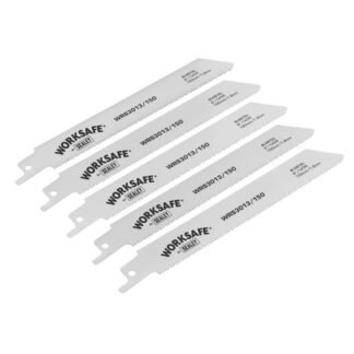 Sealey Worksafe® Reciprocating Saw Blade 150mm 14tpi - Pack of 5 (5055257205369) WRS3013/150