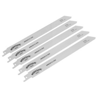 Sealey Worksafe® Reciprocating Saw Blade 225mm 14tpi - Pack of 5 (5055257205376) WRS3013/200