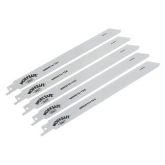 Sealey Reciprocating Saw Blade for Metal 150mm 18tpi - Pack of 5 (5055257205338) WRS3014/150