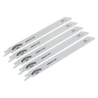 Sealey Reciprocating Saw Blade for Metal 225mm 18tpi - Pack of 5 (5055257205345) WRS3014/200