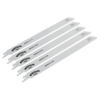 Sealey Worksafe® Reciprocating Saw Blade for Metal 250mm 18tpi - Pack of 5 (5055257205352) WRS3014/250