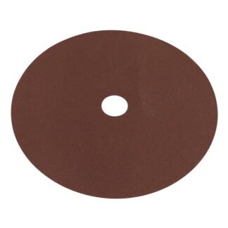Sealey Worksafe® 175mm Fibre Backed Sanding Disc 80Grit - Pack of 25 (5055111206235) WSD780