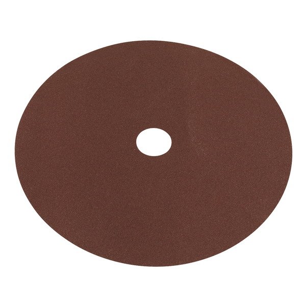 Sealey Worksafe® 175mm Fibre Backed Sanding Disc 80Grit - Pack of 25 (5055111206235) WSD780