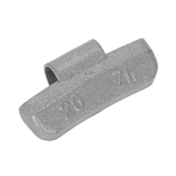 Sealey Hammer- On Wheel Weight for Alloy Wheels 20g - Pack of 100 (5054511152685) WWAH20