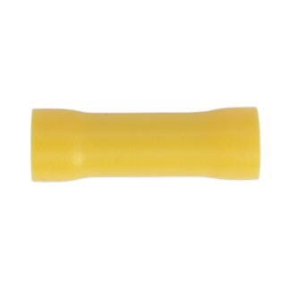 Sealey Butt Connector Terminal 5.5mm, Yellow - Pack of 100 (5054511012699) YT10