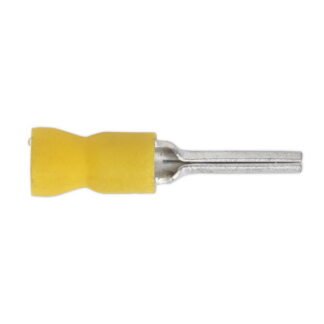 Sealey Easy- Entry Pin Terminal 14 x 2.9mm, Yellow - Pack of 100 (5054511012828) YT23