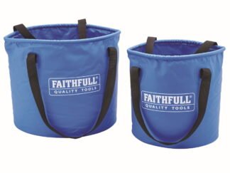 Faithfull 12L & 20L Collapsible Bucket Pack XMS25BUCKET