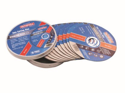 Faithfull 115mm (4.5in) Inox Discs XMS25CUTOFF