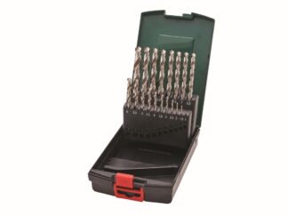 Metabo 19 Piece HSS Drill Bit Set (4007430332356) XMS25HSSSET