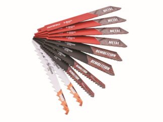 Faithfull 10 Piece Sabre Saw Blade Set XMS25SABRE