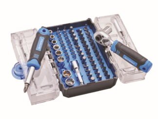 Faithfull 78 Piece Screwdriver Bit & Socket Set XMS25SDSET78