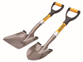 Roughneck Bulk & Round Micro Shovel Twin Pack XMS25SHOVEL