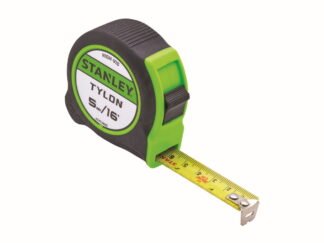 Stanley Hi-Viz Tylon Tape 5m (16ft) (3253561306020) XMS25TAPE5