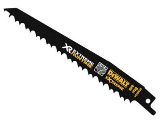 Dewalt XR Wood with Nails Reciprocating Blade 152mm 4/6 TPI Pack of 5 (5035048542149) DEWDT99554QZ
