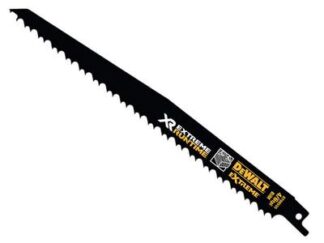 Dewalt XR Wood With Nails Reciprocating Blade 230mm 4/6 TPI Pack of 5 (5035048542156) DEWDT99555QZ