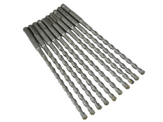 Faithfull SDS Plus Drill Bit 8mm OL: 210mm WL: 150mm Bulk 10 (5023969314303) FAISDS8210B